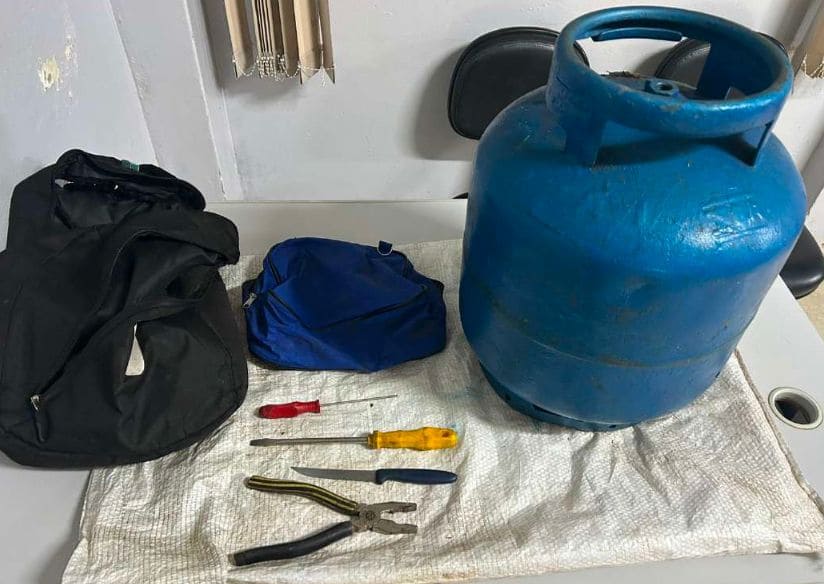 Homem é preso após furtar botijão de gás durante a madrugada em Prudente