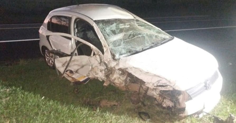 Acidente causa interdição total na Rodovia Assis Chateaubriand, em Martinópolis