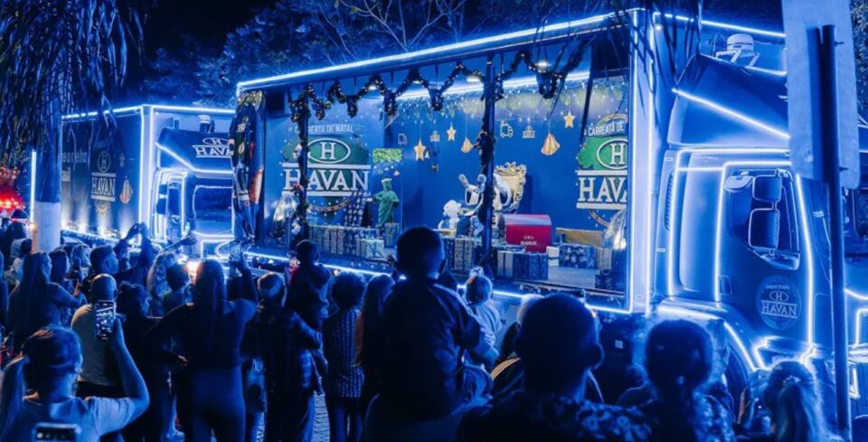 Carreata de Natal da Havan chega a Presidente Prudente neste sábado com desfile iluminado