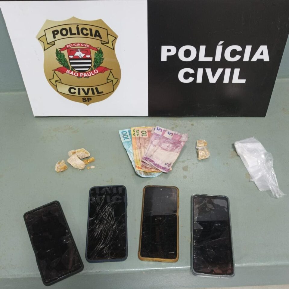 Polícia Civil desarticula ponto de tráfico e prende suspeito em Pirapozinho