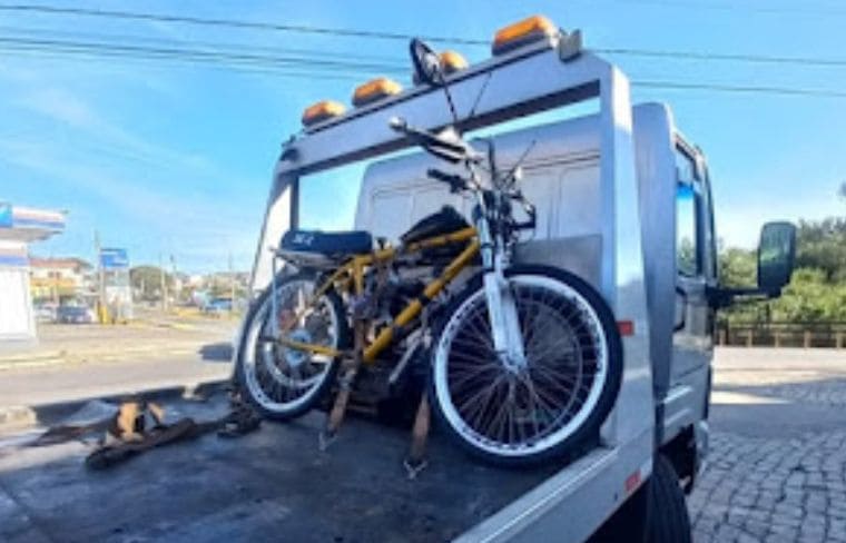 Fiscalização: Polícia Militar voltará a recolher ciclomotores, bicicletas elétricas e motorizadas a partir de 1º de janeiro