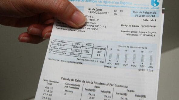 Sabesp anuncia reajuste de 6,5% na conta de água e esgoto no Oeste Paulista em 2026