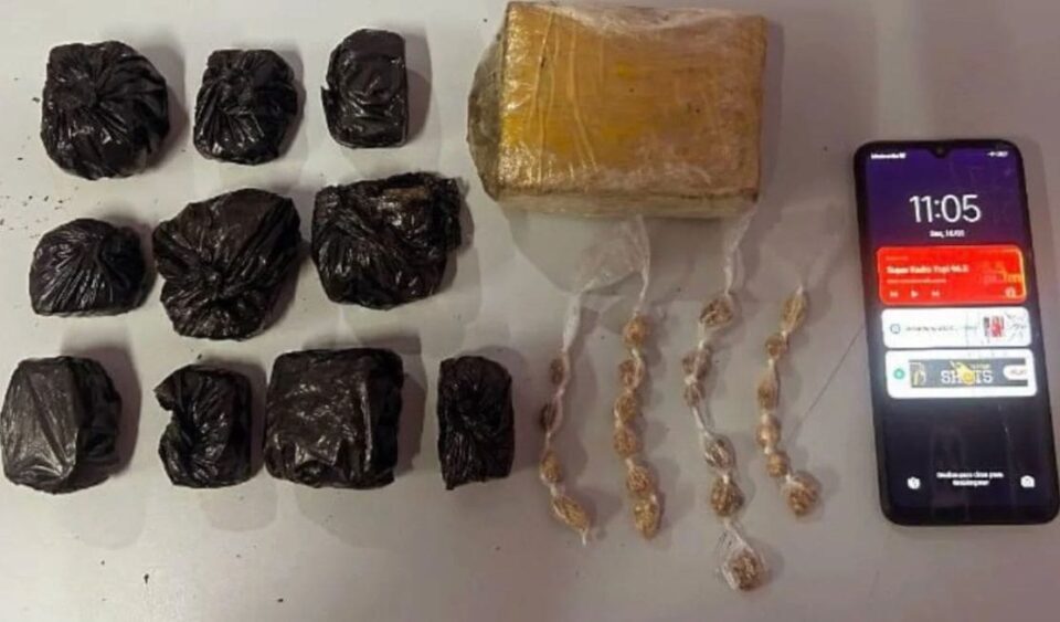 Força Tática prende suspeito com drogas após perseguição em Presidente Epitácio