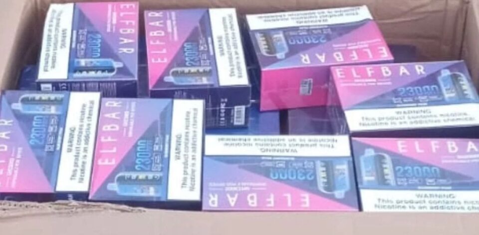 Polícia Militar apreende cerca de 5 mil cigarros eletrônicos e vários produtos contrabandeados em Presidente Epitácio