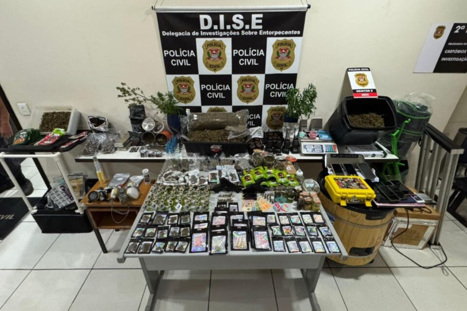 Operação “Baixa Carnaval” prende duas mulheres e desmonta laboratório de drogas em Presidente Prudente
