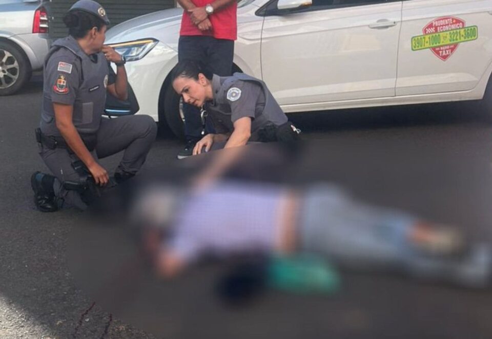 Aposentado fica ferido após atropelamento no Centro de Presidente Prudente