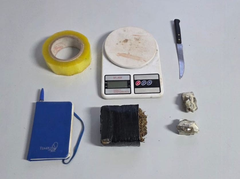 Polícia prende dois homens por tráfico de drogas em Presidente Prudente