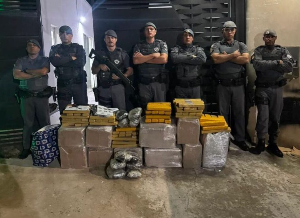 Polícia apreende mais de 520 kg de maconha e prende suspeito de tráfico