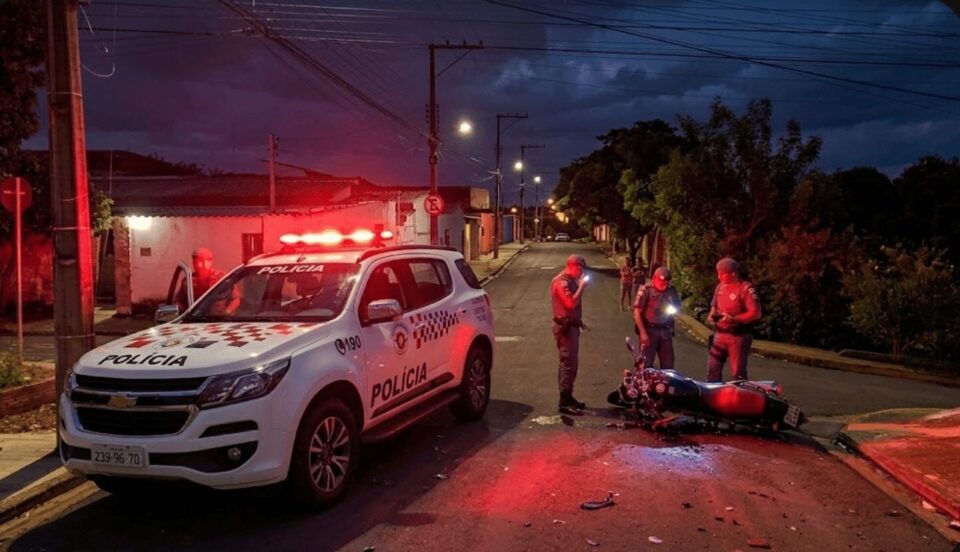 Fuga termina em prisão de motociclista com placa adulterada em Prudente