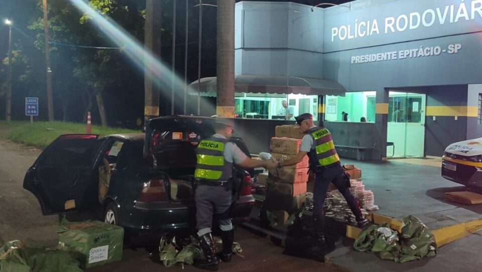 Polícia Rodoviária apreende R$ 380 mil em mercadorias ilegais na Raposo Tavares