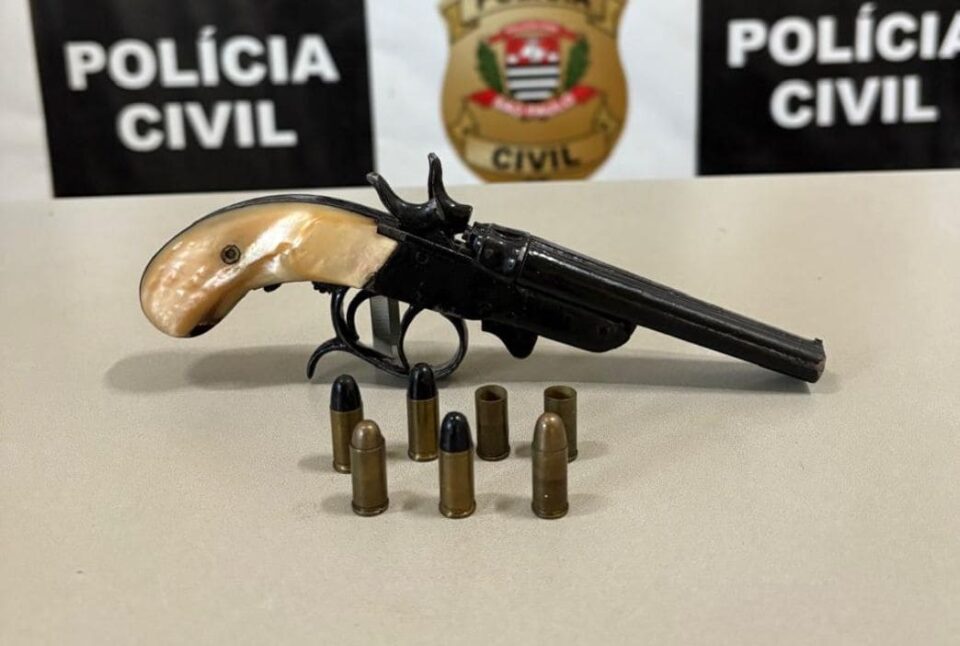 Após ameaças, mulher denuncia ex-companheiro e arma é apreendida em Presidente Prudente
