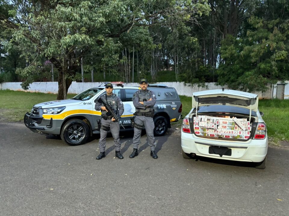TOR apreende 10 mil maços de cigarros contrabandeados na Raposo Tavares