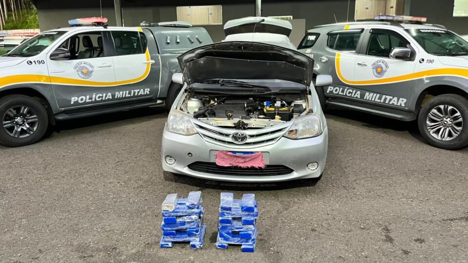 Policiamento Rodoviário prende traficante com mais de 21 kg de maconha