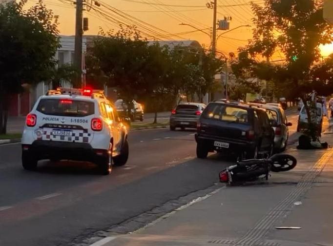Homem é preso por embriaguez após cair de moto em Presidente Prudente