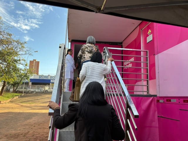 Carreta da Mamografia atende 756 mulheres durante 16 dias em Presidente Prudente