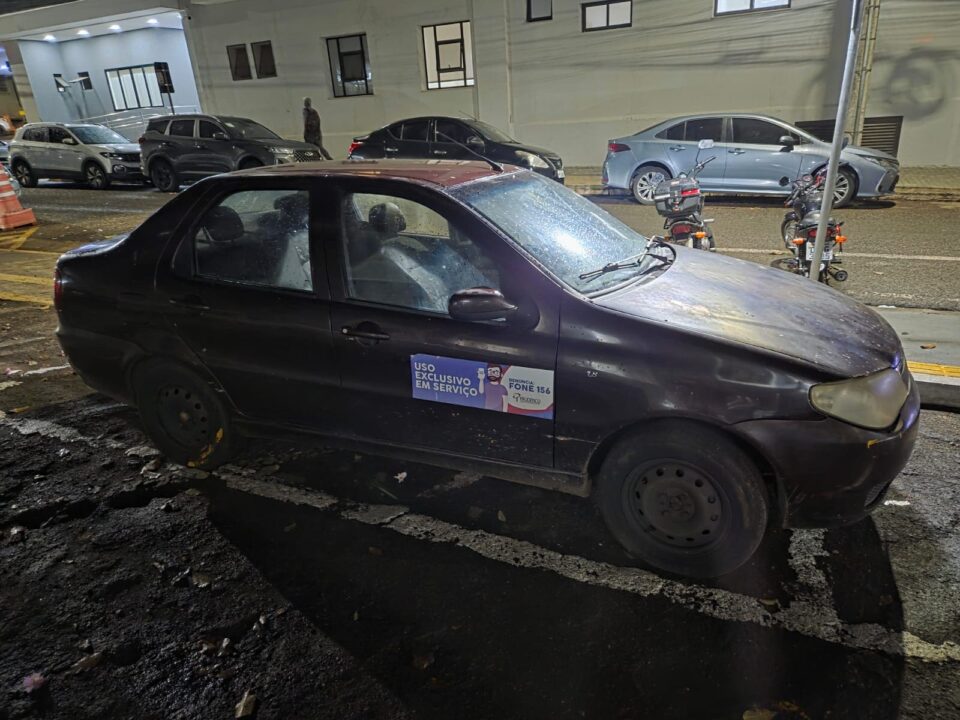 Homem é preso após furtar carro da SEMOB em Presidente Prudente