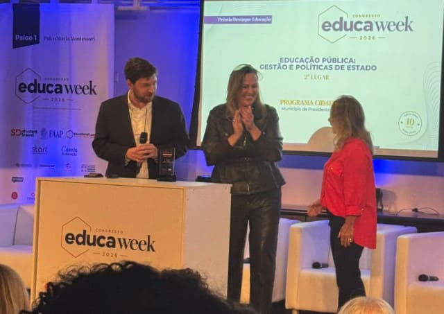 Cidadescola de Prudente se destaca entre iniciativas de educação pública do Brasil