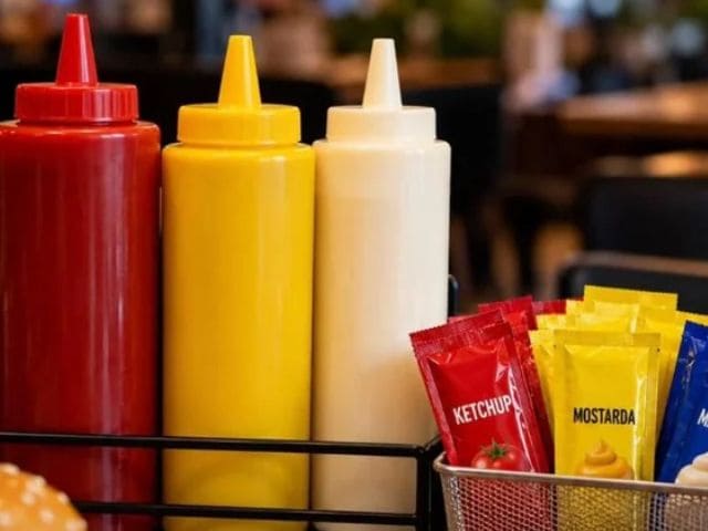Bares e restaurantes terão que trocar bisnagas por embalagens individuais