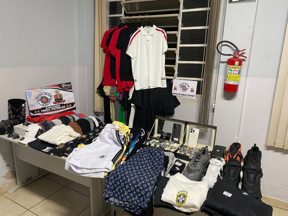Dupla é presa após furtar mercadorias de loja no Centro de Presidente Prudente
